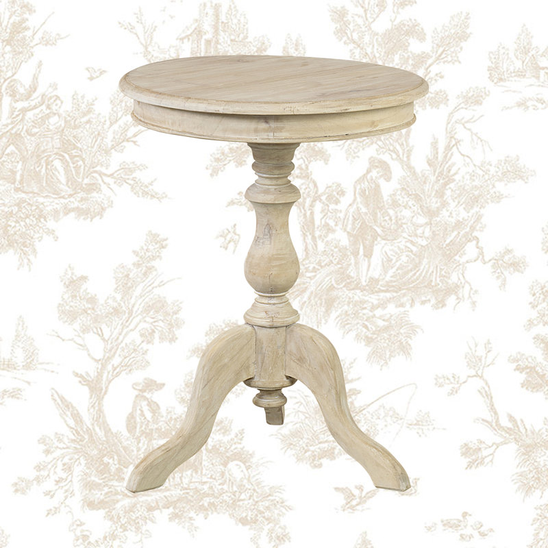 Kelly Clarkson Home Corsair Solid Wood Pedestal End Table & Reviews